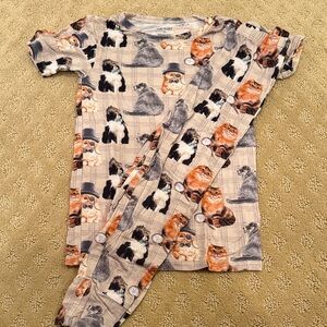 Posh Peanut Cat PJs 5T